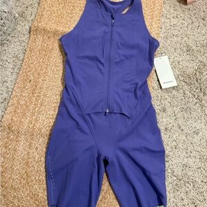 Lululemon Senseknit running romper